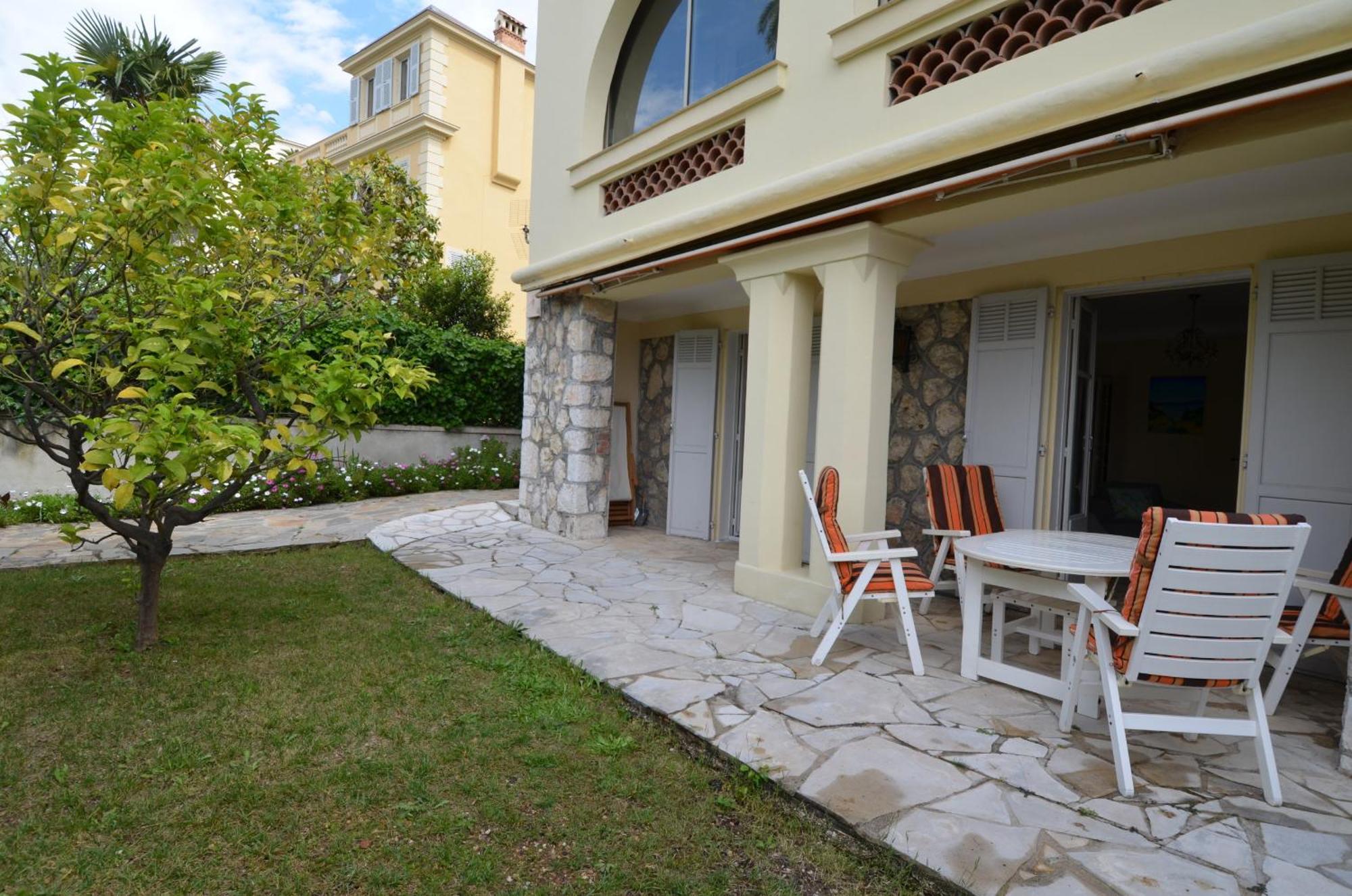 Parc Louisa - Appartement D'Epoque Avec Jardin Et Parking 4 Personnes Le Port De Nice Exterior photo